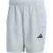 adidas Train Essentials Woven Melange Trainingsshorts Herren JX2721 - glow blue mel S/7"