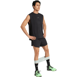 adidas D4T Workout French Terry Trainingsshorts Herren JN3670 - black M/7"