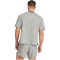 adidas D4T Workout French Terry Trainingsshirt Herren KB6967 - medium grey heather M