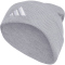adidas New Logo Cuff Beanie JX5746 - light grey heather/white 58 - 60 cm