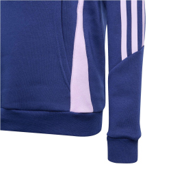 adidas FFR Frankreich Hoodie Kinder JW7229 - dark blue 140