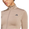 adidas Workout Essentials Trainingsjacke Damen JW2815 - chalky brown L