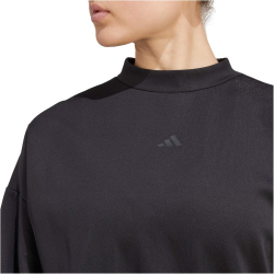 adidas Motion Essentials Cover-Up Sweatshirt Damen JM4488 - black L