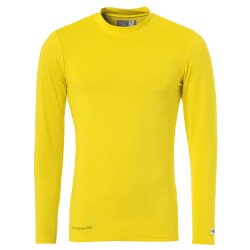 uhlsport Distinction langarm Funktionsshirt limonengelb 116