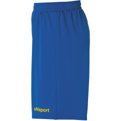 uhlsport Center II Shorts ohne Innenslip azurblau/limonengelb 164