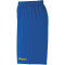 uhlsport Center II Shorts ohne Innenslip azurblau/limonengelb XXL
