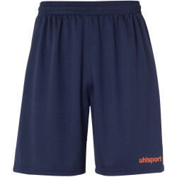 uhlsport Center II Shorts ohne Innenslip marine/fluo rot S