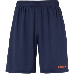 uhlsport Center II Shorts ohne Innenslip marine/fluo rot XXL
