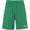 uhlsport Center II Shorts ohne Innenslip grün/weiß 116