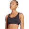 adidas All Me Essentials Mid Support Sport-BH Damen JL5491 - black S