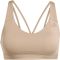 adidas All Me Essentials Mid Support Sport-BH Damen JL5489 - chalky brown XS