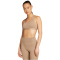 adidas All Me Essentials Mid Support Sport-BH Damen JL5489 - chalky brown XS