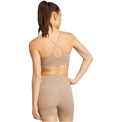 adidas All Me Low Support Sport-BH Damen JL5478 - chalky brown L