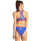 adidas x Tom Daley Bikini Damen JV7222 - semi lucid blue/pure ruby M