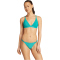 adidas Iconisea Ribbed Padded Triangle Bikini-Oberteil Damen JZ6865 - pure teal 34