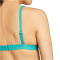 adidas Iconisea Ribbed Padded Triangle Bikini-Oberteil Damen JZ6865 - pure teal 34