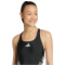 adidas Logo C-Back Badeanzug Damen JM3949 - black/white 34