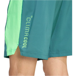 adidas Tech Apparel Climacool Trainingsshorts Herren JX0027 - preloved teal/lime burst XXL/7"