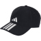 adidas Climaproof 3-Streifen Baseball Cap JY0938 - black/white 54 - 60 cm