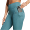 adidas Optime Stash 7/8-Leggings Damen JW7610 - preloved teal XS