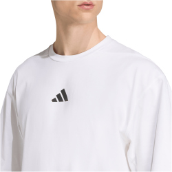 adidas Power Workout Oversize Trainingsshirt Herren JV9683 - white M