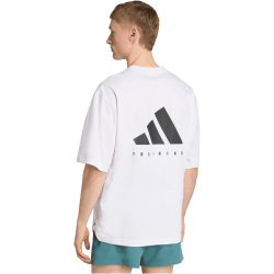 adidas Power Workout Oversize Trainingsshirt Herren JV9683 - white M