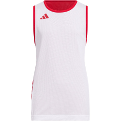 adidas Everyday Pro Basketballtrikot Kinder JM5138 - team power red/white 152