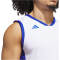adidas Pulse Speed Basketballtrikot Herren JM2682 - white/team royal blue S