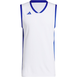 adidas Pulse Speed Basketballtrikot Herren JM2682 - white/team royal blue M