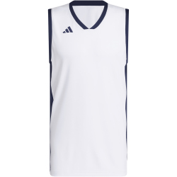 adidas Pulse Speed Basketballtrikot Herren JM2660 - white/team navy blue M