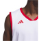 adidas Pulse Speed Basketballtrikot Herren JM2658 - white/team power red S