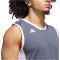 adidas Pulse Speed Basketballtrikot Herren JM2655 - team onix/white M