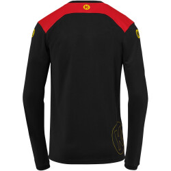 Kempa Emotion 2.0 Langarmshirt schwarz/rot/gelb M
