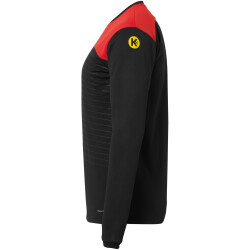 Kempa Emotion 2.0 Langarmshirt schwarz/rot/gelb 3XL