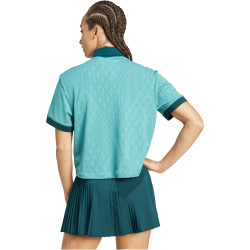 adidas Tennis Pro Climacool Poloshirt Damen JM4735 - powder teal M