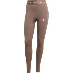 adidas TECHFIT Stash Pocket Leggings Damen JW7557 - earth strata XS