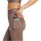 adidas TECHFIT Stash Pocket Leggings Damen JW7557 - earth strata XS