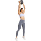 adidas Optime Essentials Stash Pocket Leggings Damen JI5513 - onix/white S