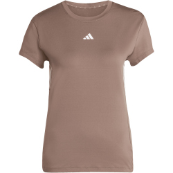 adidas Hyperglam Trainingsshirt Damen JX7378 - earth...