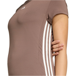 adidas Hyperglam Trainingsshirt Damen JX7378 - earth...