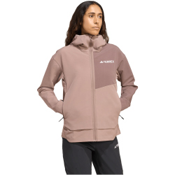 adidas TERREX Multi Softshelljacke Damen JM0602 - Trace brown L