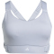 adidas FastImpact Luxe Run High Support Sport-BH Damen JV9772 - halo silver/halo silver M A-B