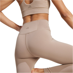 adidas All Me 7/8-Leggings Damen JW7578 - chalky brown/chalky brown XS