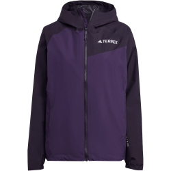 adidas TERREX Multi 2L Rain.Rdy Regenjacke Damen JN0859 - aurora plum/aurora black M