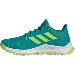 adidas Youngstar Feldhockeyschuhe Kinder JP9816 - pure teal/lucid lemon/core black 33