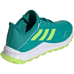 adidas Youngstar Feldhockeyschuhe Kinder JP9816 - pure teal/lucid lemon/core black 33