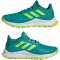 adidas Youngstar Feldhockeyschuhe Kinder JP9816 - pure teal/lucid lemon/core black 33