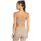 adidas Workout Essentials Low Support Sport-BH Damen KD9106 - chalky brown XS