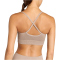 adidas Workout Essentials Low Support Sport-BH Damen KD9106 - chalky brown XS