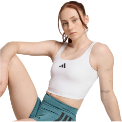 adidas Optime Workout Low Support Sport-BH Damen JZ6028 - white XS